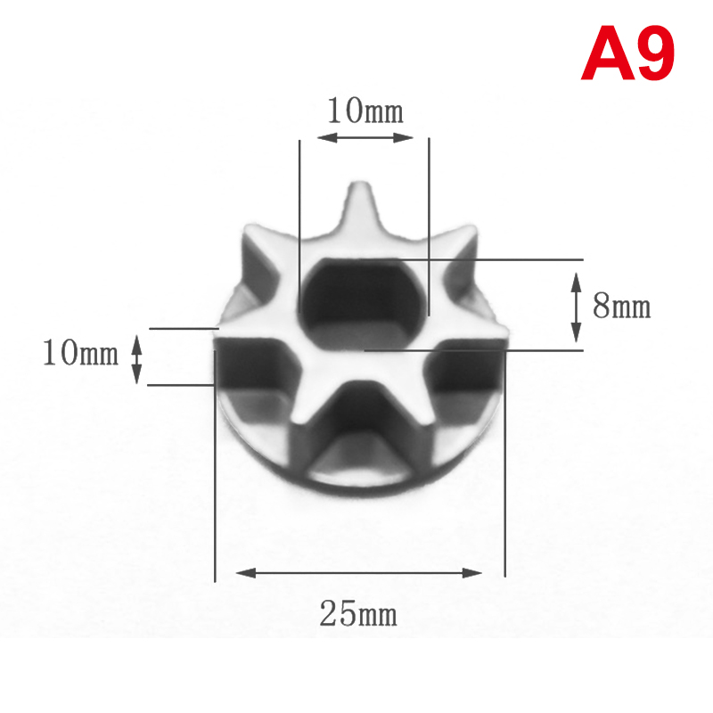 For 405/5016/6018 Gear Asterisk Electric Chain Saw 7/6/3 Tooth Industrial Chainsaw Chain Gear Sprockets Drive Replace Sprocket: Chocolate