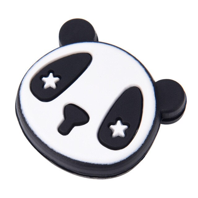 1PC &Lovely Cartoon Tennis Racket Vibration Dampener Tennis Racquet Anti-Shock Absorber: Panda
