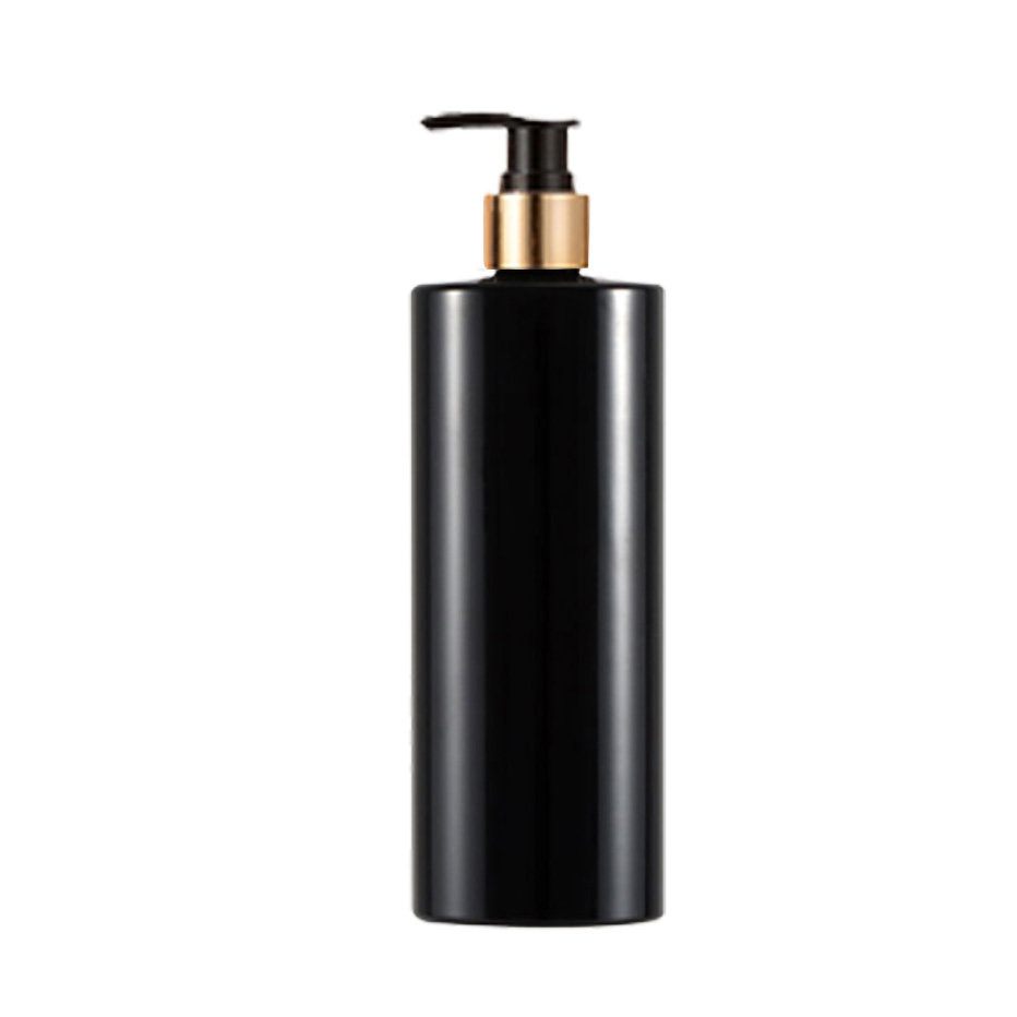 500ml bad flytende såpedispenser gjenbrukbar pumpeflaske sjampo balsam dusjsåpe flaske lotion oppbevaringsbeholder: Mørk khaki