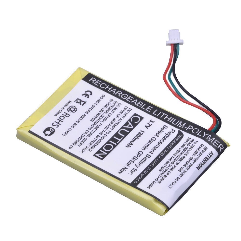 1Pc 1300mAh GPS,SAT Rechargeable Battery for Garmin Nuvi 200,200 W,205,205 W,205WT,250 252 W 255,255T,265 W