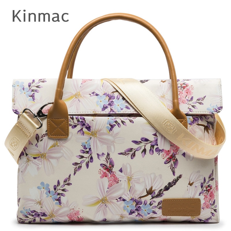Märke kinmac messenger lady bag laptopväska 13 " ,14 " ,15 " ,15.6 ", handväska för macbook 13.3 " ,15.4 ", gratis