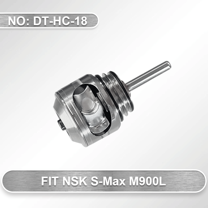 N18 Turbinenkartusche/Rotor passend für NSK S-Max M900L Druckknopf-Keramiklager