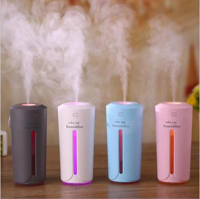 Color Cup Humidifier Mini Aroma Humidifier Usb Desktop Humidifier Car Air Humidifier