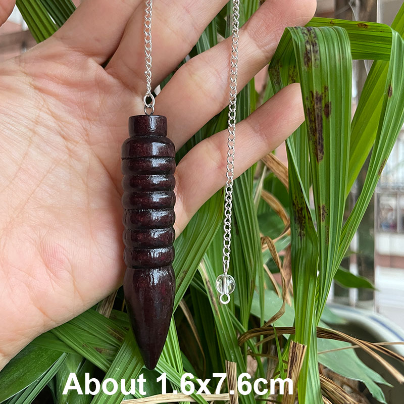 Egipcio Pêndulo De Madeira Natural para Adivinhação de radiestesia , Pêndulos De Madeira Egípcia Cone, Dowser Reiki, , perpétuo pendulos para radiestesia egipsio adivinhação espiritual X087