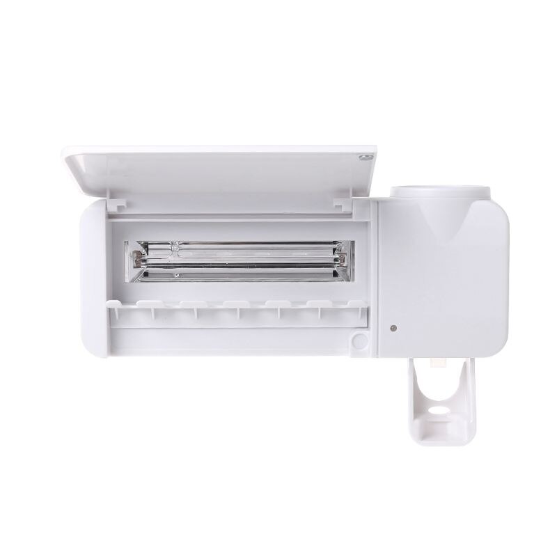 USB Charging UV Light Ultraviolet Tooth brush Sanitizer Toothbrush Holder Automatic Toothpaste Squeezers Dispenser Home Bathroom