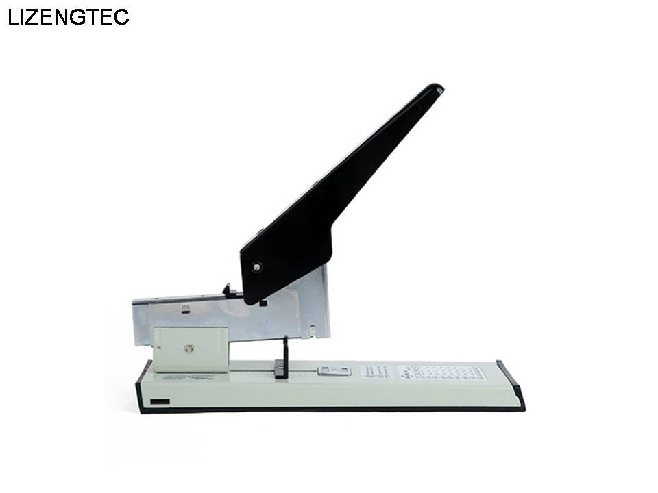 LIZENGTEC Heavy-duty stapler 100 Pages Stapler Binding Machine for Accounting and Finance