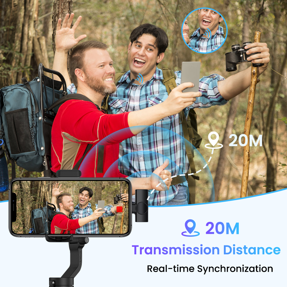 2 in 1 wireless lavalier microphone conference host live bluetooth microphone noise reduction clear pickup