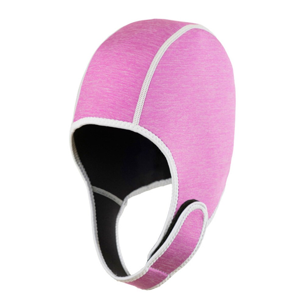 Bonnet réglable en néoprène pour surf plongée Kayak Rafting tuba bonnet de natation et T8: Rose