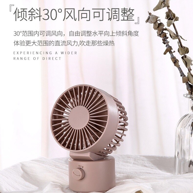 Mini USB Desk Fan Better Cooling Perfect,Strong Airflow Whisper Quiet Portable Fan for Desktop Office Table,2 Speeds