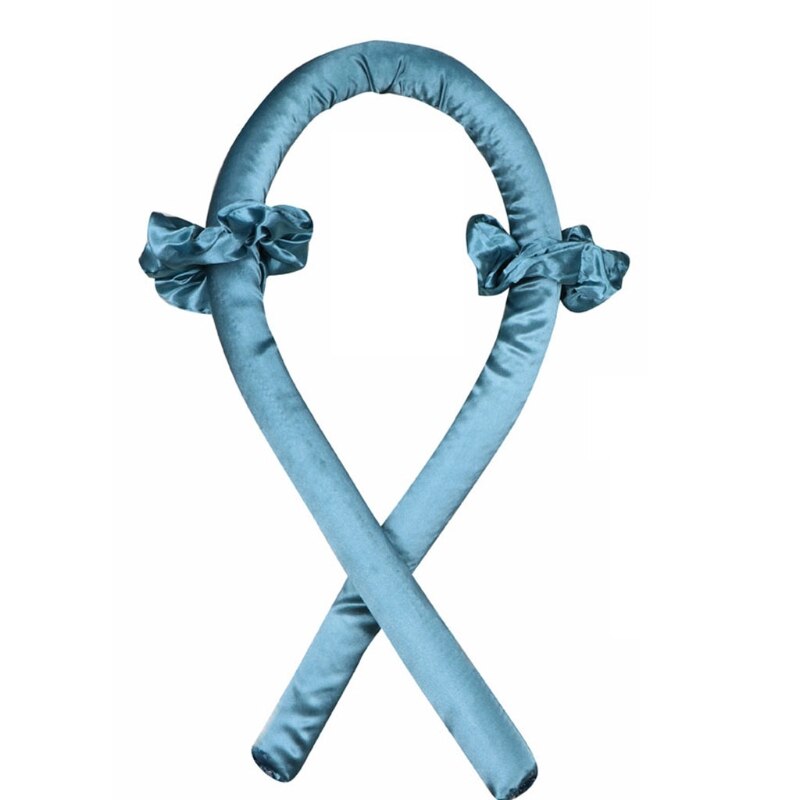 Heatless Curling Rod Headband,No Heat Curls Silk Ribbon Hair Rollers Sleeping Soft Headband Wave Formers Hair Curlers