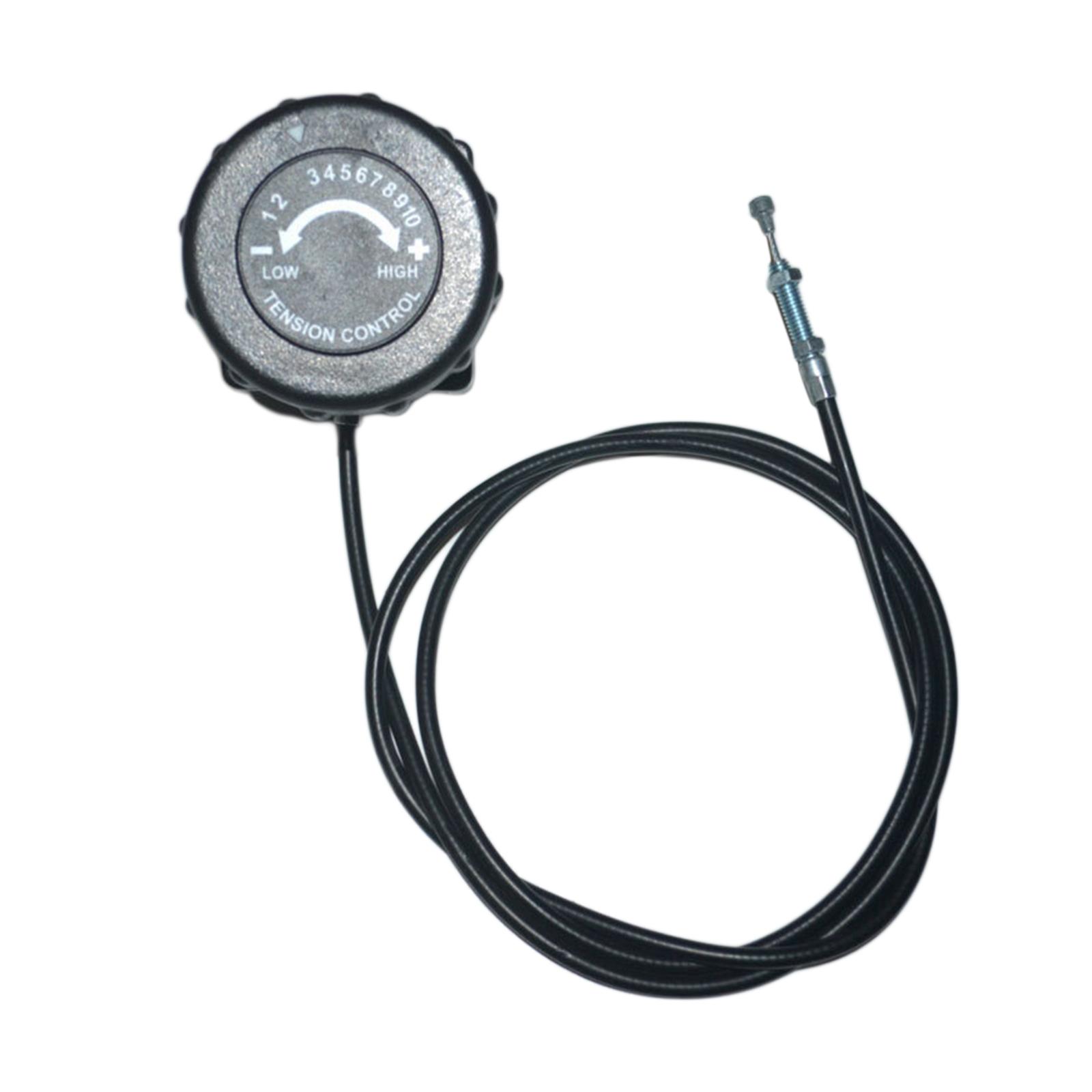 Fietsweerstandsknop Sportfietsknop Hometrainer Vervangende onderdelen voor indoor cyclusapparatuur Oefenmachines Accessoires: Black