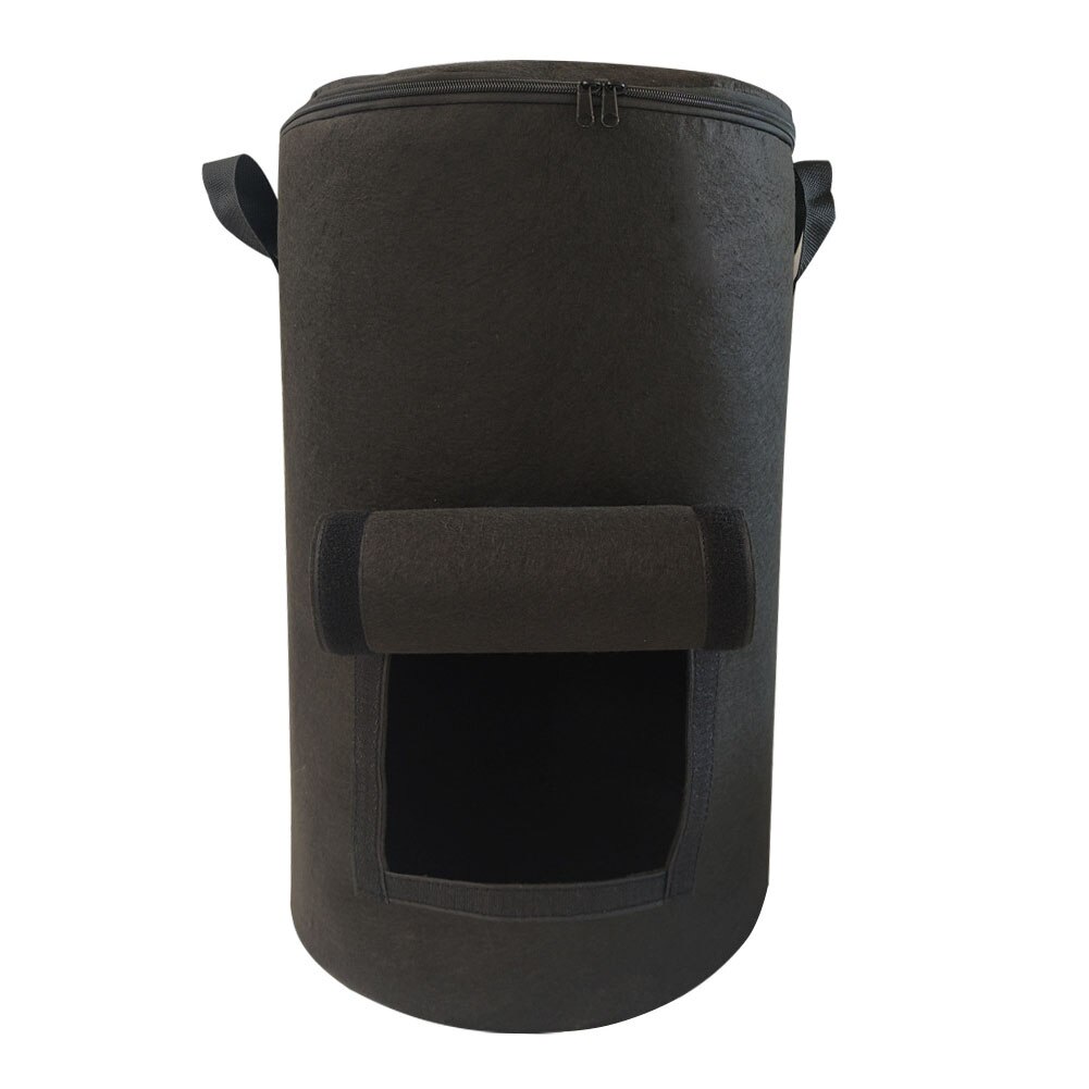 Rasen Blatt Müll Heim Organische Ferment Reißfest Entsorgung Garten Abfall Große Kapazität Tragbare Kompost Tasche nicht gewebte Stoff Hof