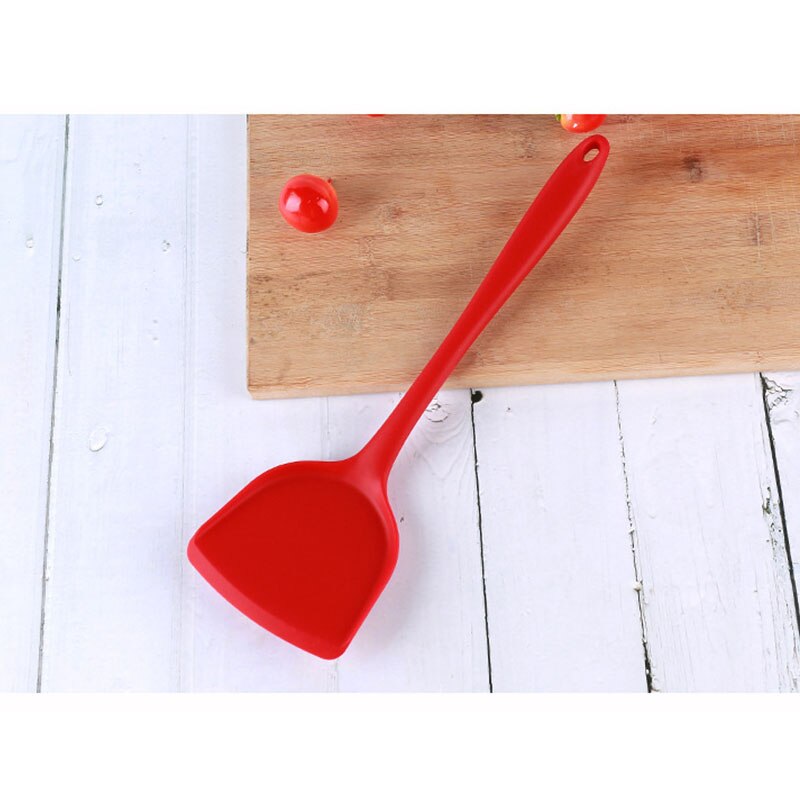 Espátula giratoria de silicona para freír huevos, pescado, utensilios de cocina, utensilios de cocina, 1 Uds.