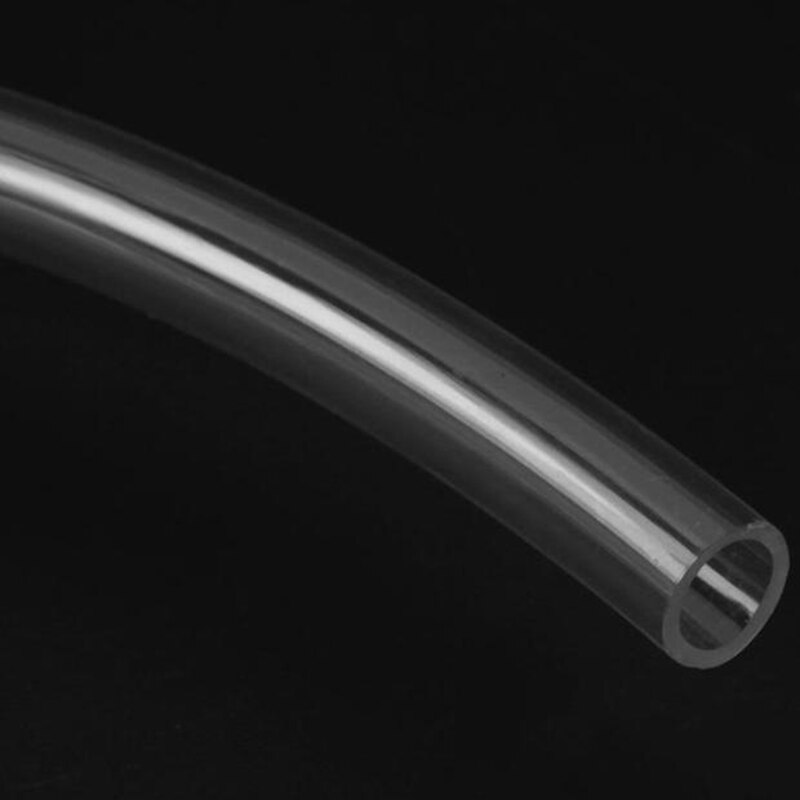 QUARKZMAN PVC buis, 2 stuks, diameter 6 mm, lengte 300 mm, ronde kunststof buis voor tuin, aquarium, waterleiding, kabelgoot, ventilatiebuis (diepgrijs