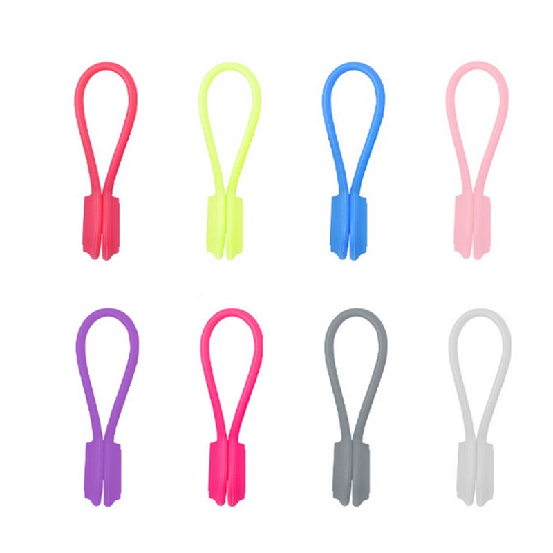Cute Magnet Earphone Cable Holder Clips Korean Kawaii Stationary Cord Winder Organizer Desk Accessory Office Desk Set