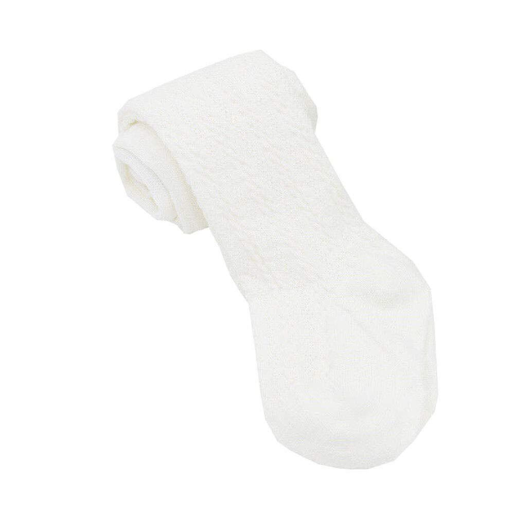 Kinderen Kid Meisjes Solid Cindy Kleur Katoen Strakke Peuter Meisje Been Warmer Herfst Winter Warm Baby Panty 6M-3Y: WHITE / 24M