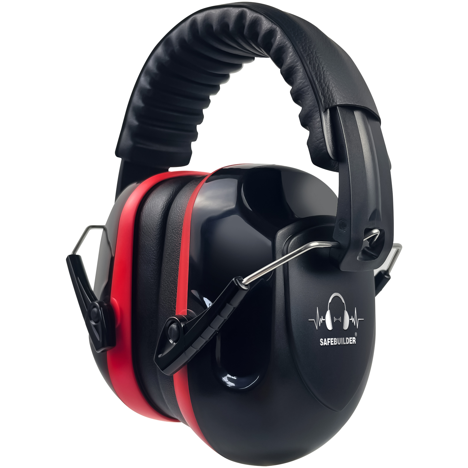 Ear Muffs Noise Reduction SNR 33dB Adjustable Lightweight Safety Earmuffs Sound Proof Noise Cancelling ANSI: Carnation