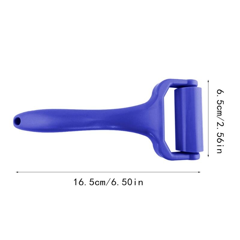 Blue Reusable Vinyl Record Cleaner Anti-Static Silicone Easy Cleaning Roller LP Clean Device Tools Accessories