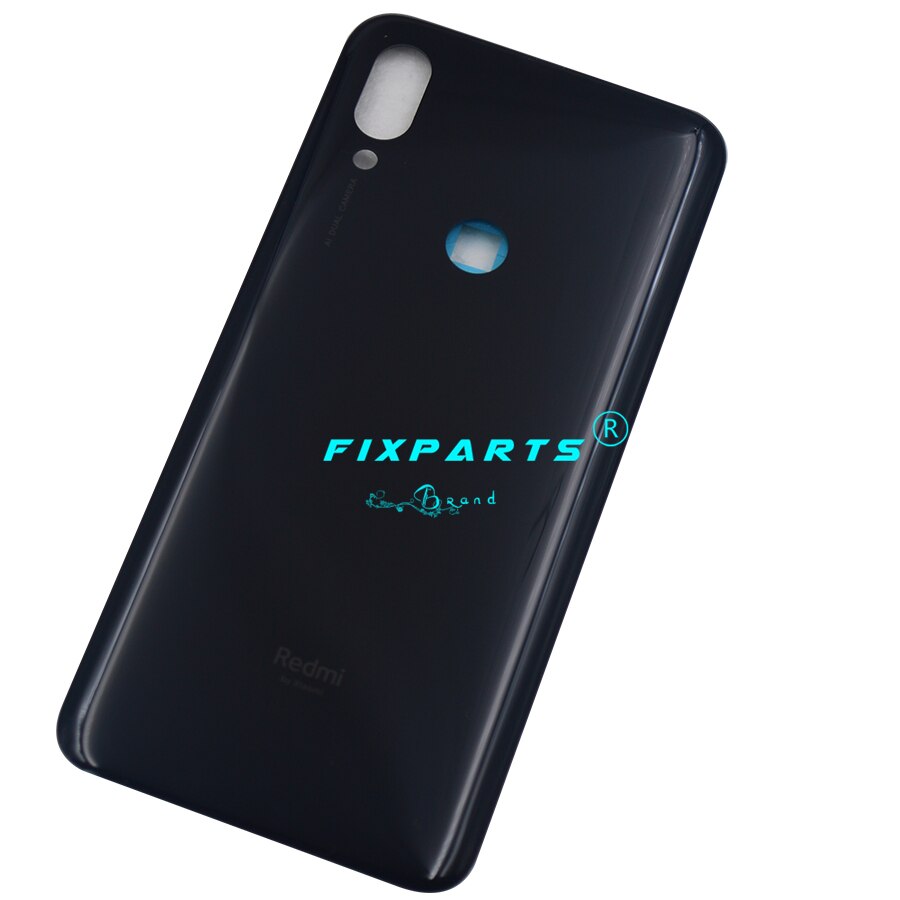 Für Xiaomi Redmi 7 Zurück Batterie Abdeckung Redmi7 Hinten Glas Tür Gehäbenutzen Tafel Ersetzen Teile Xiaomi Redmi Hinweis 7 Profi batterie Abdeckung