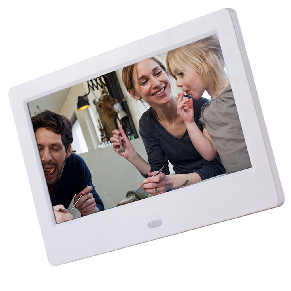 2021 novo 7 Polegada lcd widescreen hd led eletrônico álbum de fotos moldura digital parede publicidade máquina presente