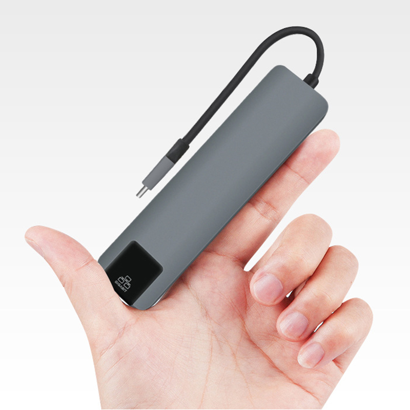 USB-C tipo C HUB USB 3,0 HDMI PD de RJ45 Gigabit Ethernet Adaptador tipo-C 5 en 1 Convertidor para Mac libro Pro ventana Mac O