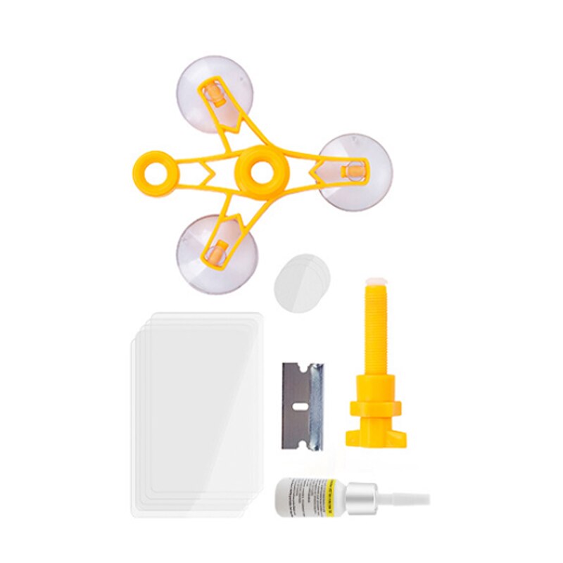 Gør det selv forrude reparationssæt quick fix bilrude glas ridse revne restaurering reparationsværktøj auto rude skærm polering bil styling