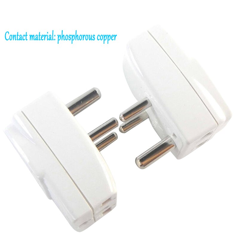 Universal Power Plug 1 TO 3 Ways Small South African Plug to EU UK US AU Conversion Plug Power Adapter Socket