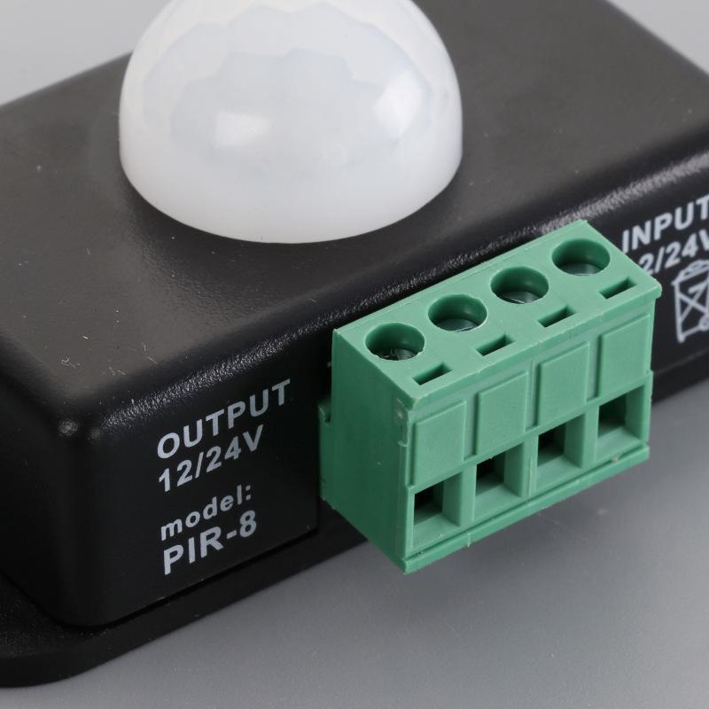 12V/24V Human Body Motion Sensor Switch Controller for LED Light Strip