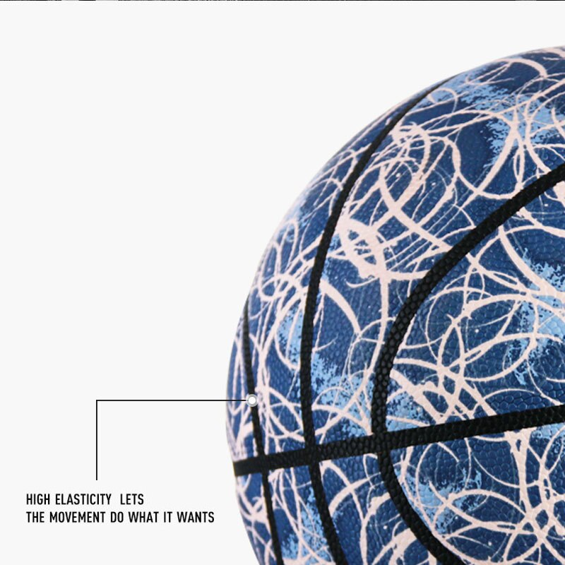 Basketball Size 7/5 PU Leather Outdoor Indoor Game Training Inflatable Basketball Baloncesto