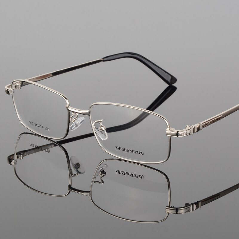 BCLEAR-Gafas de clásicas para hombre, lentes con chapado en oro grueso, marco completo, monturas de gafas de S902