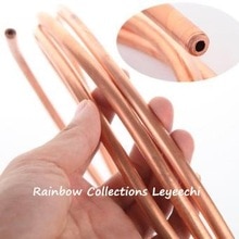 1M/lot 99% Pure Copper hose, Air conditioning copper tube,Soft copper tube