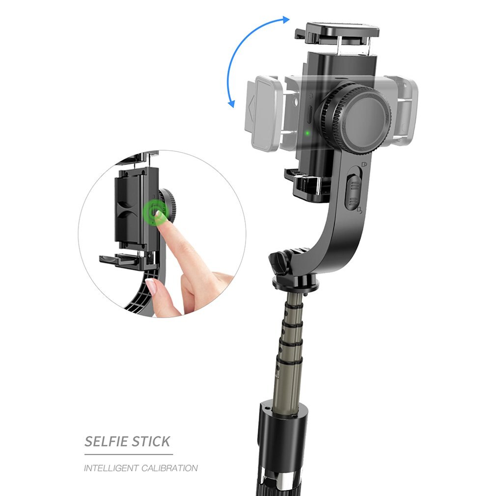 Bâton Selfie Trépied Stabilisateur - Télécommande Bluetooth - Support Flexible - pour iPhone Samsung Caméra d'Action