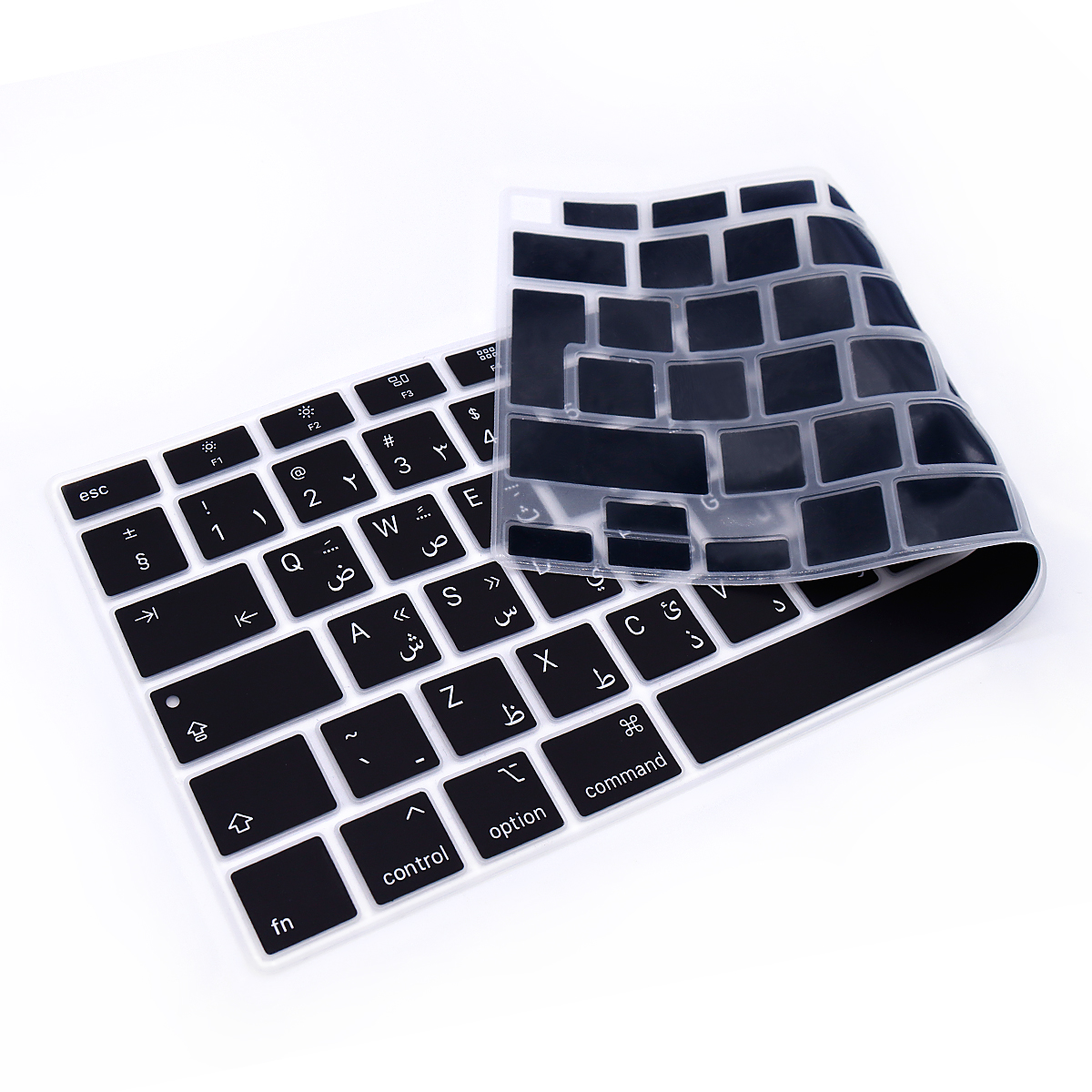 Silikon Tastatur Abdeckung haut Arabisch Arabischen sprache für MacBook Luft M1 13 Zoll A2337 M1 und A2179 MacBook Luft mit berühren-Ich würde