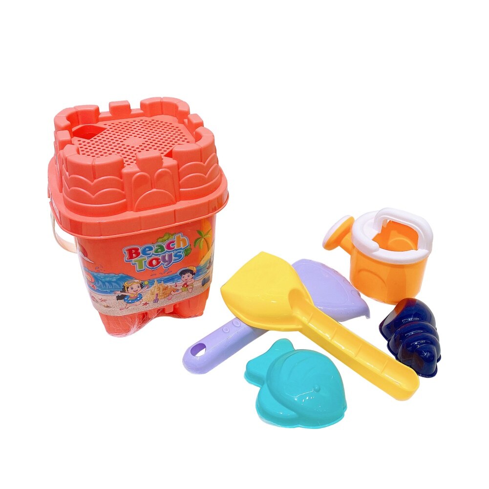 5 stk børnespand sprinklerform lade som om spil sommer udendørs havearbejdsværktøj strand vand sand lege legetøjssæt: Default Title