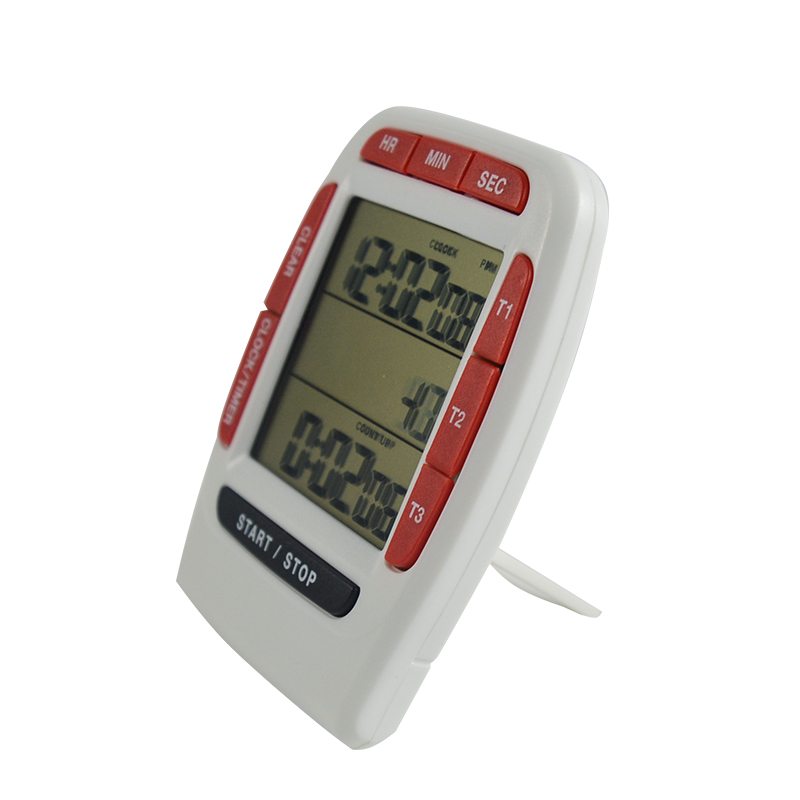 Multifuctional Timer Kitchen Digital Magnet with Stand Countdown LCD Display Lound Alarm Clock Cooking Kids Food Tool Supplies