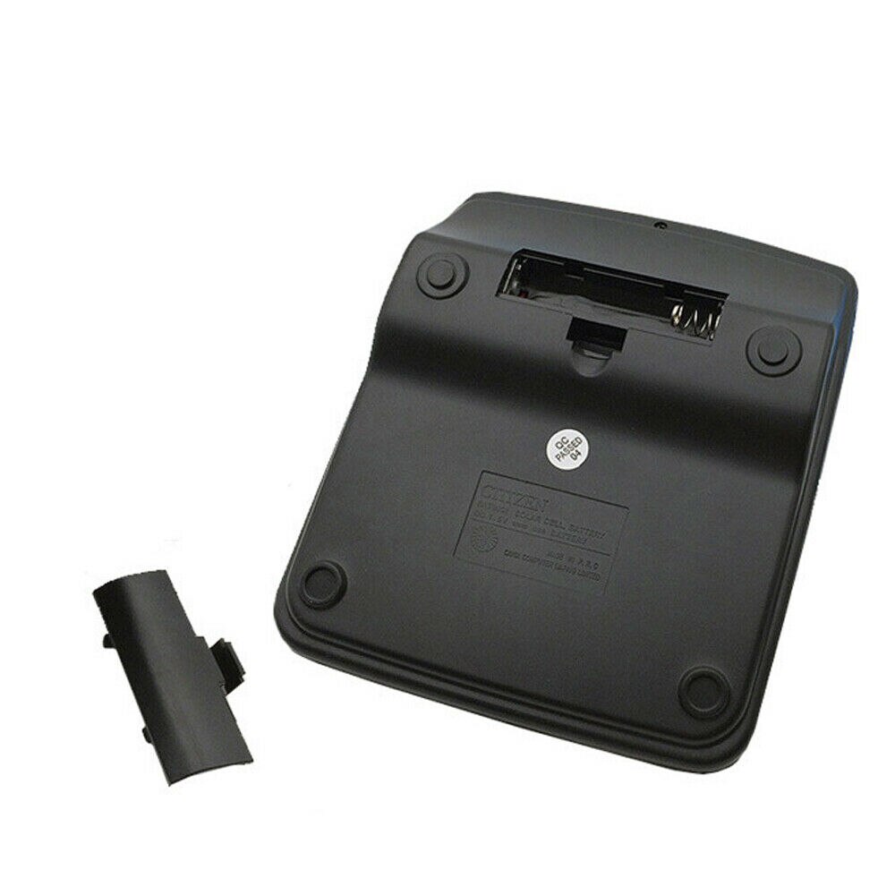 Solar Battery Desktop Calculator Basic 12-Digit Large Display Office Business Wide Keyboard 100% Brand And