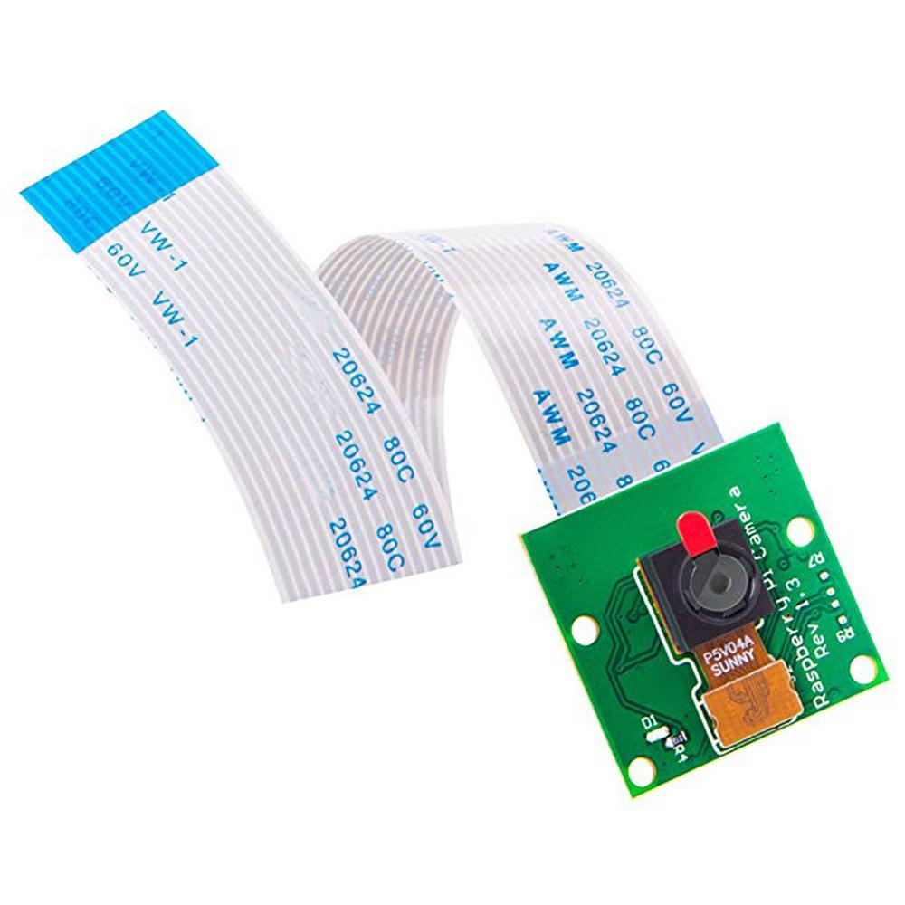 5 Megapixels Groene gemeenschappelijke RaspberryPi Camera Module 1080p OV5647 Sensor met 6 inch 15 Pin Lint Kabel s10