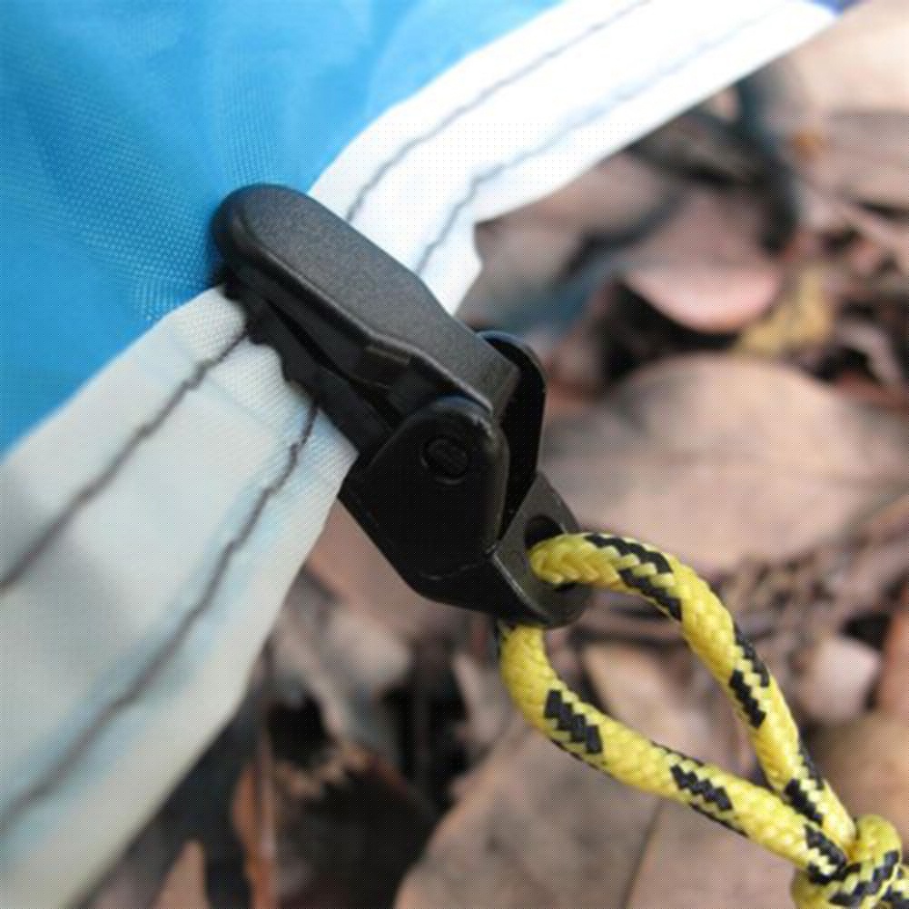 20/50pcs Awning Clamp Clips Outdoor Canopy Camping Tent Holder Shades Accessories Tighten Tool Garden Gazebos Tarp Fixed Clip