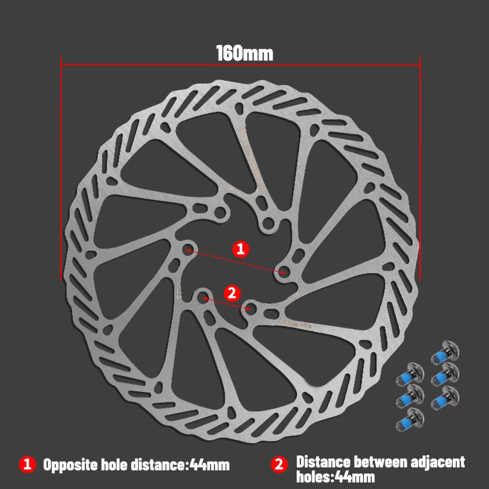 G3 MTB Mountain Bike Disc Brake Bicycle Brake Disc Hydraulic Disc Brake Bicycle Use 160mm Oil Brake Disc