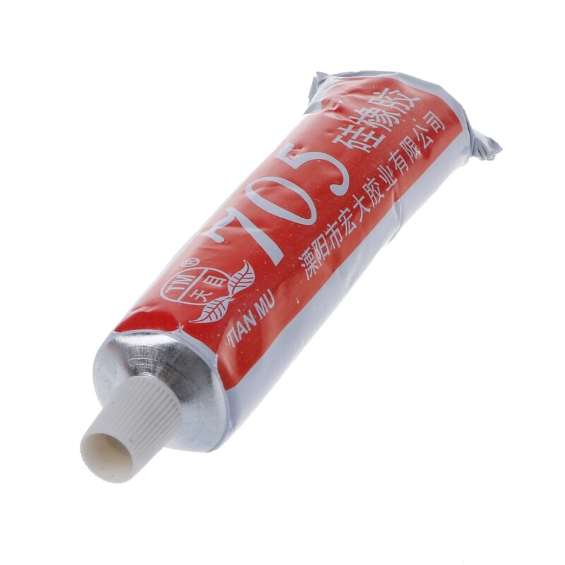 705 Silicone Clear Sealing Glue Waterproof Heat Resist For Electron Component 203C