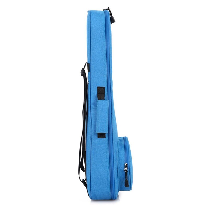 FGGS-2x 23 Inch Cotton Ukulele Bag Soft Case Gig Waterproof Oxford Cloth Ukelele Four String Guitar Backpack Blue & Red