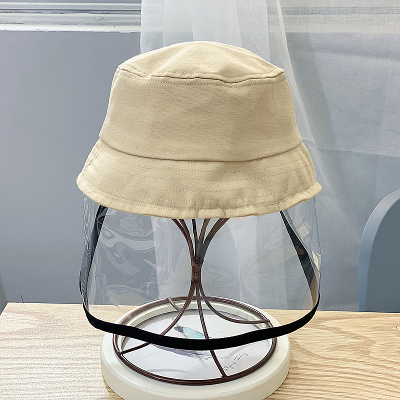 COKK Hütte Für Mädchen Junge Schutz Gesicht Eimer Hütte Anti-Spucken Spritzen Wasserdicht Winddicht Hütte Ich bin Freien freundlicher Sicher: Beige
