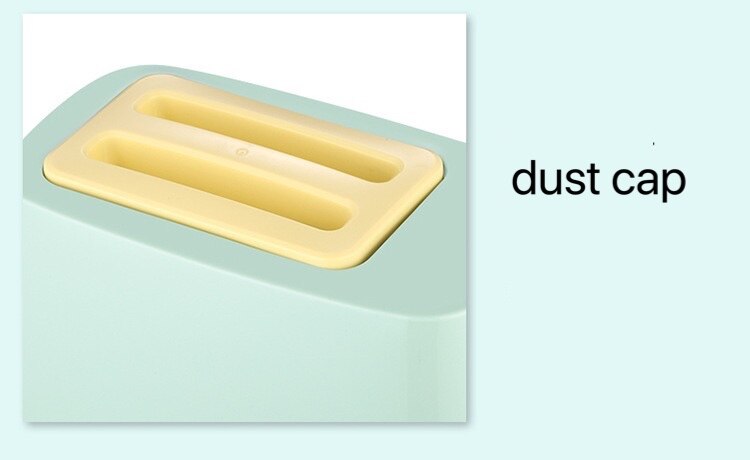 Portable Household Automatic Toaster Maker 2 Slices with Dust Cover Roaster Toast Sandwich Grill Oven For Breakfast