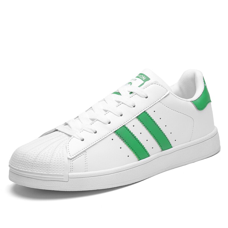 Mannen Witte Skateboard Schoenen Superstar Sneakers Skate Schoenen Leisure Skateboarden Schoenen Mannen Board Trainers Stan Sneaker Casual: Army Green / 8.5