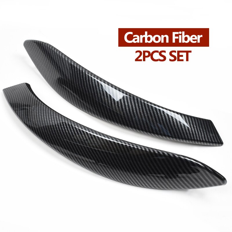 Interni Porta Tirare Maniglia Esterna di Copertura ordinare per BMW 3 Serie 4 F30 F80 F31 F32 F33 F34 F35 F36 2013-2018: Carbonfiber 2pezzi impostato
