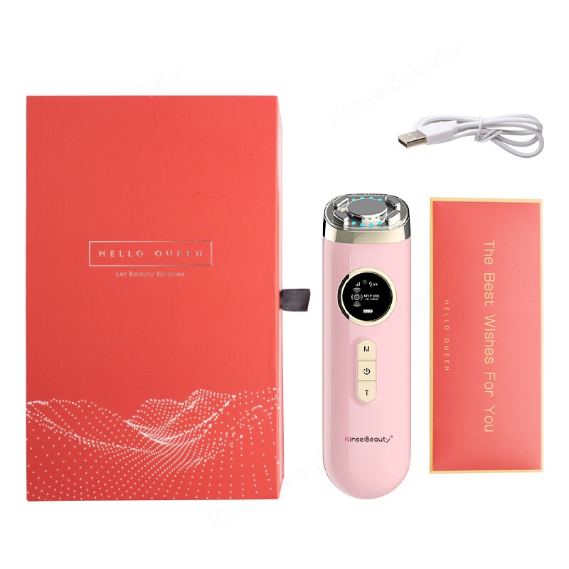 RF Skin rejuvenation instrument NFIP Led Light Skin lifting Wrinkle Remove Machine Ultrasonic Import Firming Pores Beauty Tool