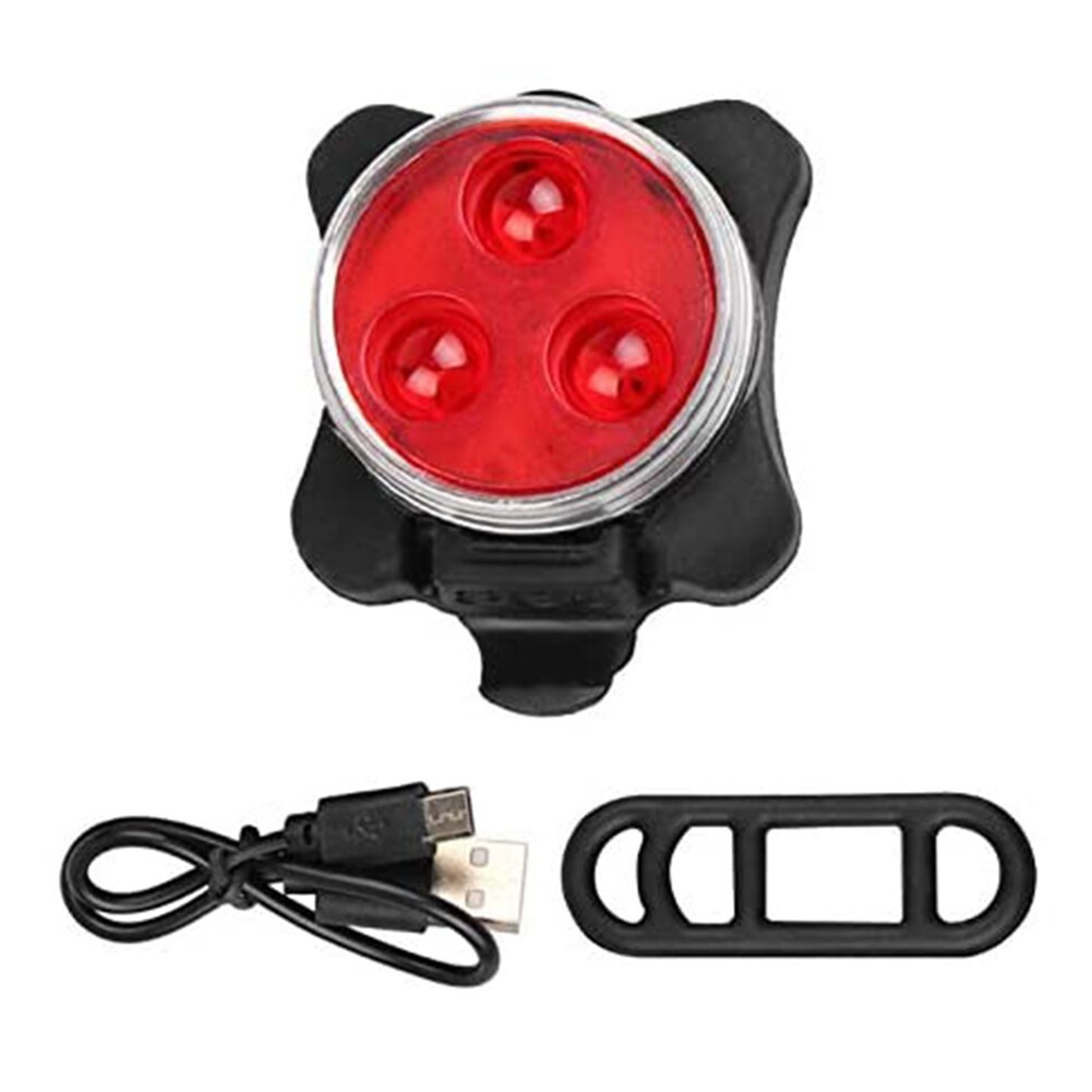 Led Skateboard Lights Led Longboard Lights Front and Back USB Charging USB Cables and Strap Included MC889: Red