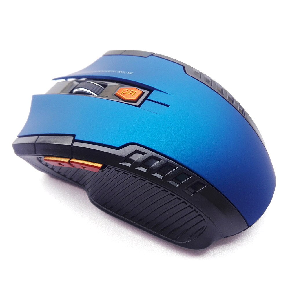 2.4 ghz draadloze muis met 6 toetsen en usb-ontvanger, instelbare dpi gamingmuis, muizen voor pc, laptop, gamingmuis, draadloze muis voor thuis