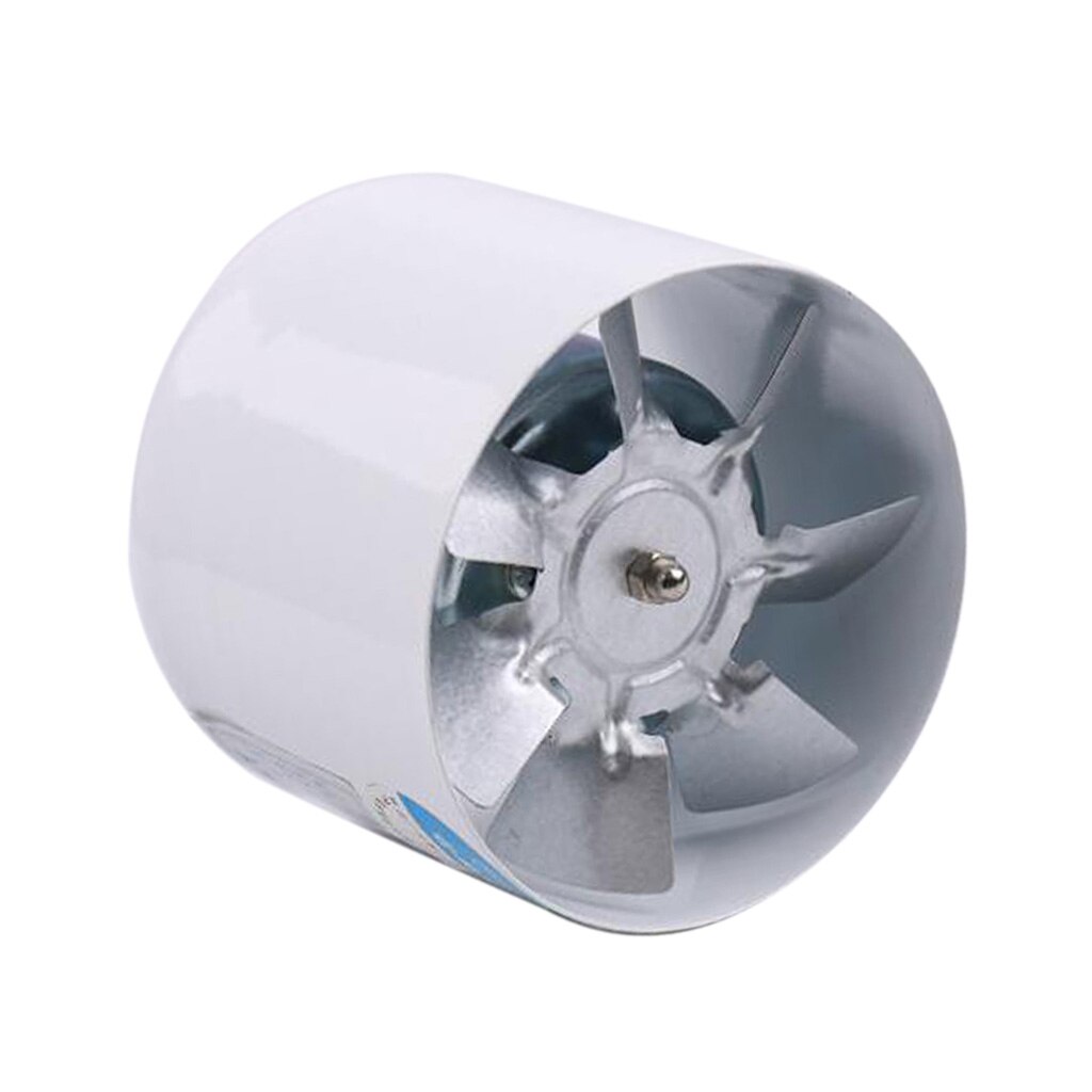 4 inch Inline Duct Booster Fan High CFM, HVAC Exhaust Intake Fan, Low Noise