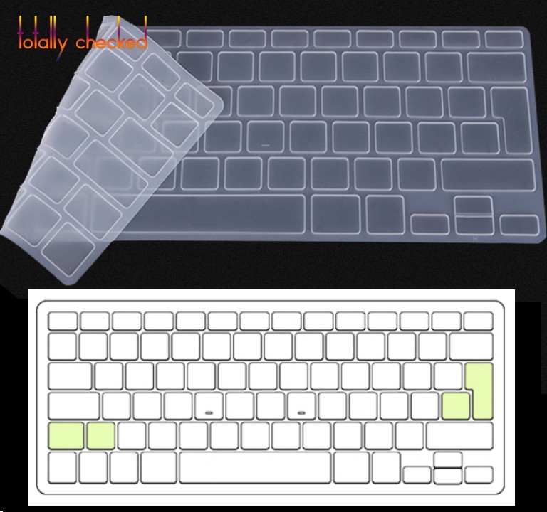 Dla Apple Macbook Air Pro Retina 11 12 13 15 17 touch bar 13.3 15.4 2017 osłona klawiatury skóry Euro ue wersja europejska